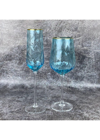 Бокал для шампанского Голубая волна ML-01 275 мл Olens (253626575)