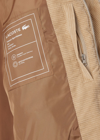 Бежева зимня куртка Lacoste