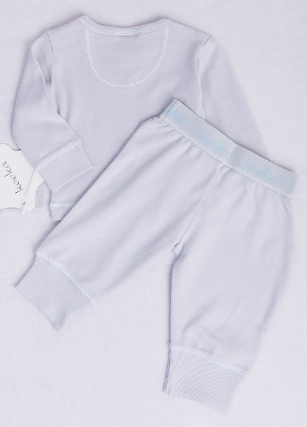 Світло-сірий демісезонний костюм (лонгслів, бюки) Koeka