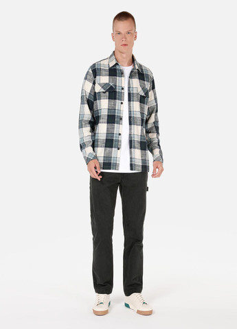 Молочная кэжуал рубашка в клетку Colin's