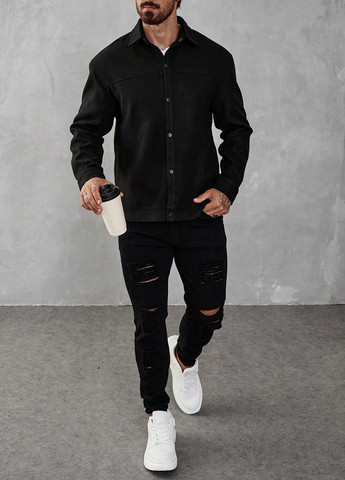 Куртка-сорочка SHEIN (341286509)