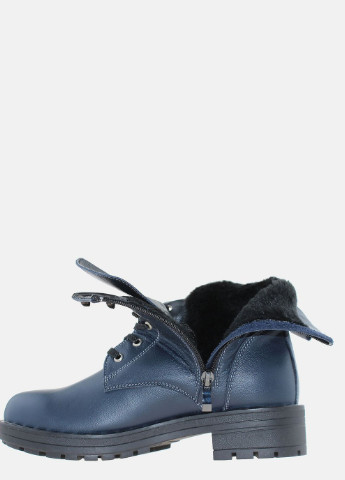 Зимние ботинки r7-9108 синий Viann
