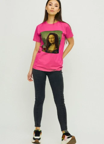 Футболка Boyfriend / air print / YAPPI - (237407523)