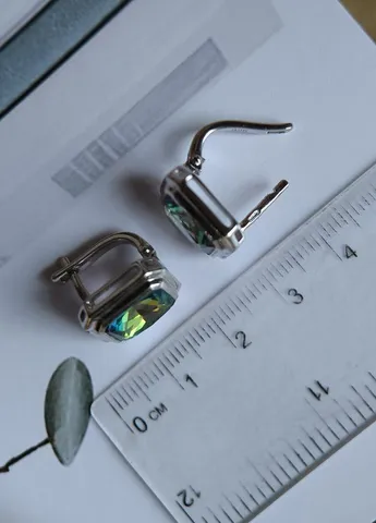 Серьги Silver Flame (354214728)
