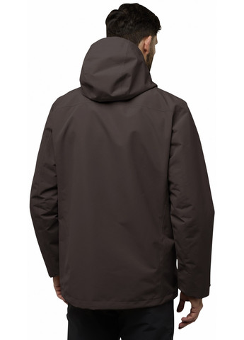 Коричнева демісезонна куртка Jack Wolfskin ALTENBERG 3IN1 JKT M