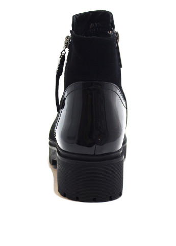 Осенние ботинки Bonetti без декора из натуральной замши