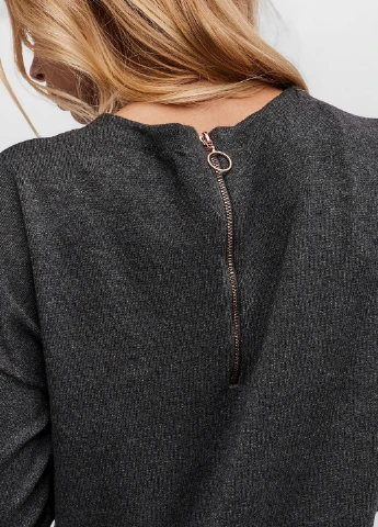 Сіра кежуал сукня Vero Moda однотонна
