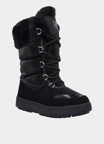 Черные дутики CMP со шнурками