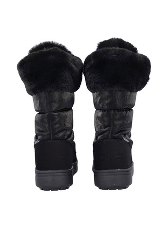 Черные дутики CMP со шнурками