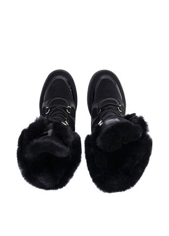 Черные дутики CMP со шнурками