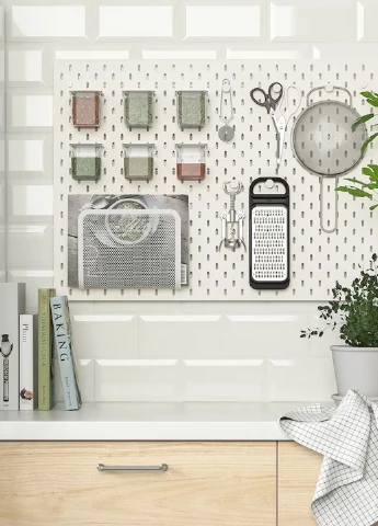 Доска перфорированная, 76x56 см IKEA (265796129)