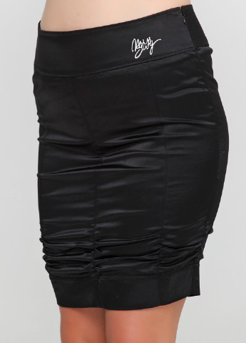 Черная кэжуал однотонная юбка Miss Sixty карандаш