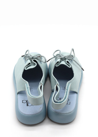 Голубые босоножки Rifellini-Madella на шнурках со шнуровкой