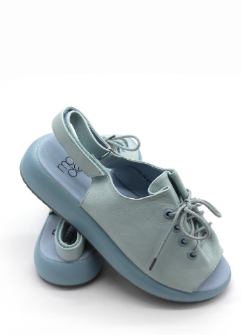 Голубые босоножки Rifellini-Madella на шнурках со шнуровкой