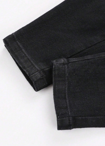 Темно-серые демисезонные скинни джинсы SHEIN