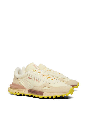 Бежевые демисезонные кроссовки Lacoste ELİTE ACTİVE
