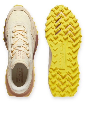 Бежевые демисезонные кроссовки Lacoste ELİTE ACTİVE