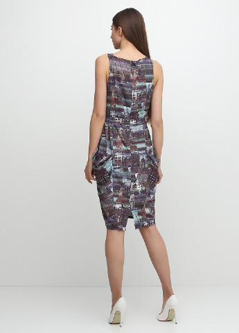 Комбинированное кэжуал платье Uttam Boutique с абстрактным узором
