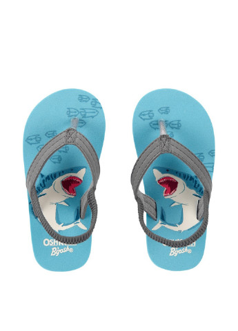Светло-голубые пляжные сандалии OshKosh Без шнурков для мальчика