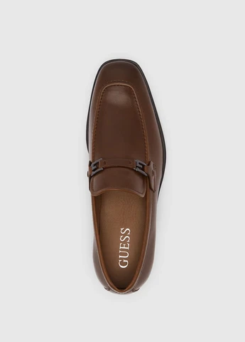 Коричневые кэжуал туфли Guess без шнурков