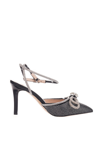 Blizzarini Туфлі слінгбекі чорний з натуральна замша, україна — літо (297591815)