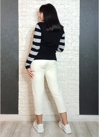 Чорний демісезонний джемпер Bluoltre