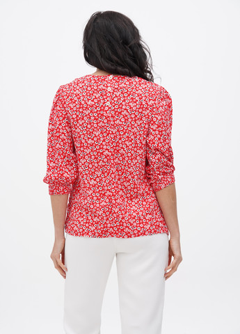 Красная летняя блуза Marks & Spencer