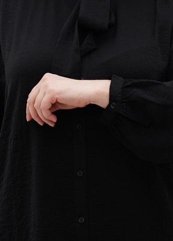 Черная демисезонная блуза S.Oliver
