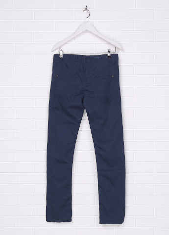 Темно-синие кэжуал демисезонные брюки прямые Colours