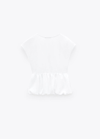 Белая летняя блуза Zara