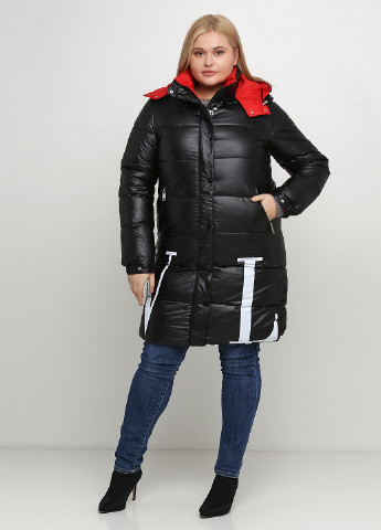 Чорна зимня куртка Xinxinfengge
