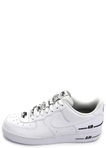 Белые демисезонные мужские кроссовки air force 1 '07 lv8 3 cj1379-100 Nike