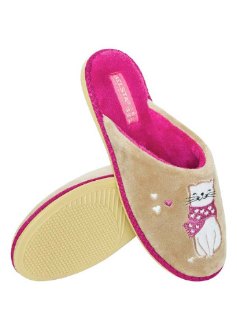 Бежевые тапочки Белста