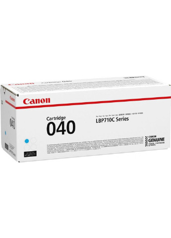 Картридж (0458C001) Canon 040 cyan(5.4k) (247614482)