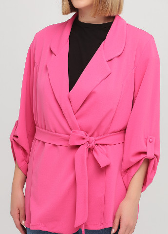 Розовый женский жакет New look. однотонный - демисезонный