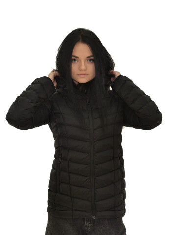 Черная зимняя куртка женская Moncler