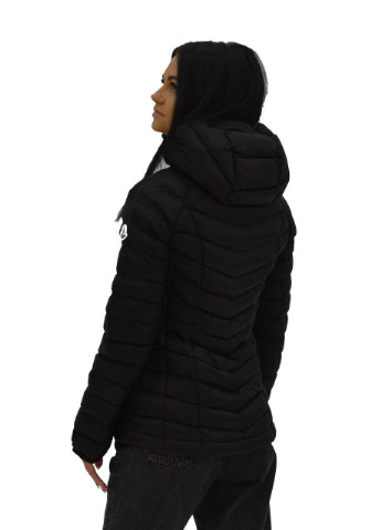 Черная зимняя куртка женская Moncler