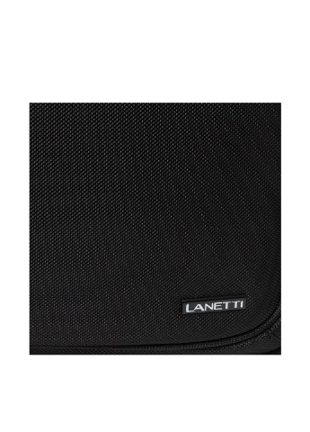 Сумка чоловіча BMM-S-039-10-03 Lanetti логотип чорний