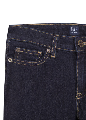 Темно-синие демисезонные скинни джинсы Gap