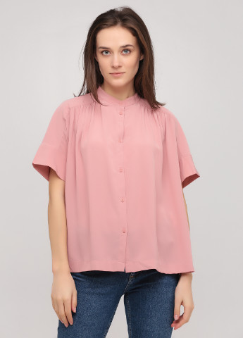 Рожева літня блуза MTWTFSS Weekday