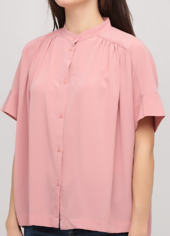 Розовая летняя блуза MTWTFSS Weekday