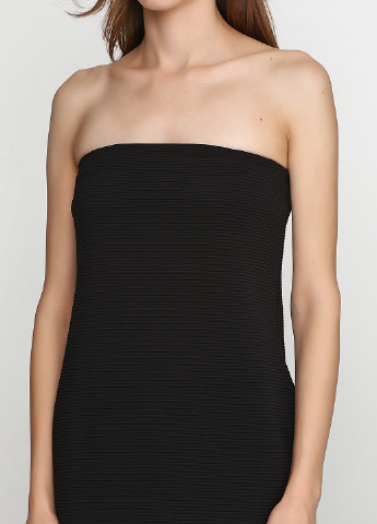 Чорна кежуал сукня Mango однотонна