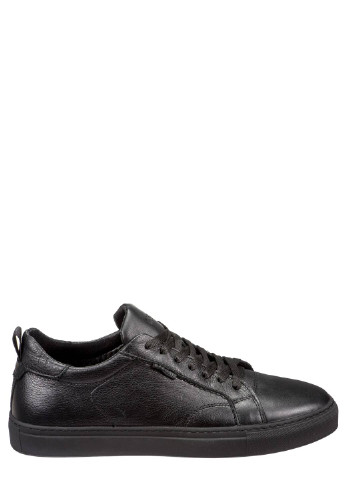 Черные кэжуал полуботинки мужские Casual на шнурках