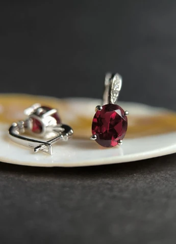 Серьги Silver Flame (369649137)