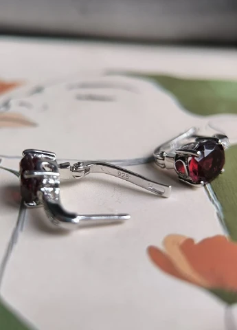Серьги Silver Flame (369649137)