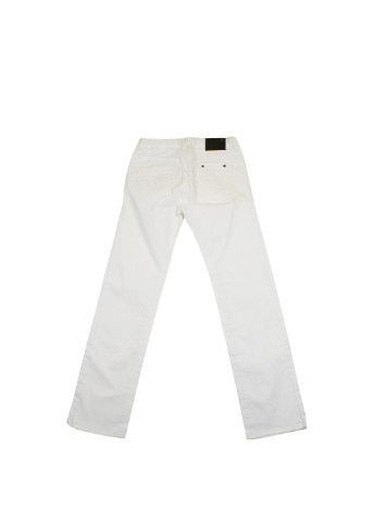 Белые демисезонные со средней талией джинсы Geox