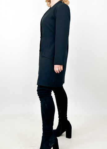 Чорна кежуал сукня сукня-жакет Boohoo однотонна