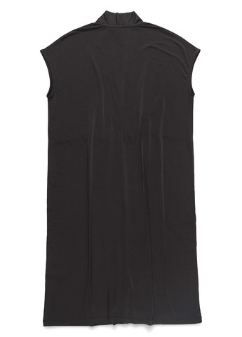 Черное кэжуал платье Kiomi однотонное