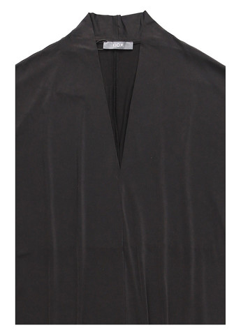 Черное кэжуал платье Kiomi однотонное