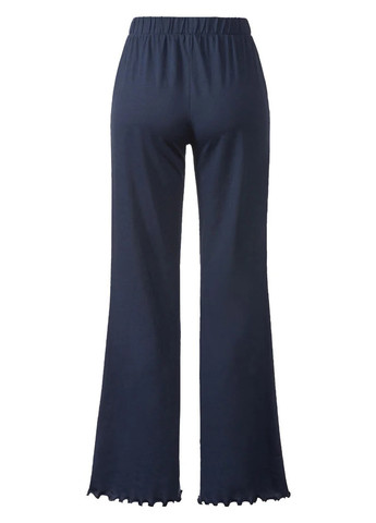 Темно-синя всесезон піжама (лонгслів, штани) лонгслив + брюки Esmara